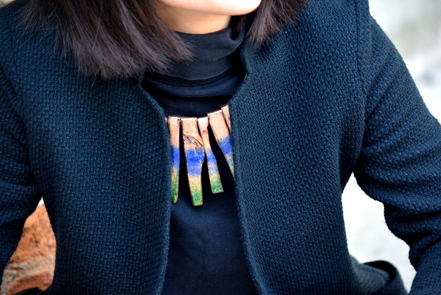 The Peacock Necklace