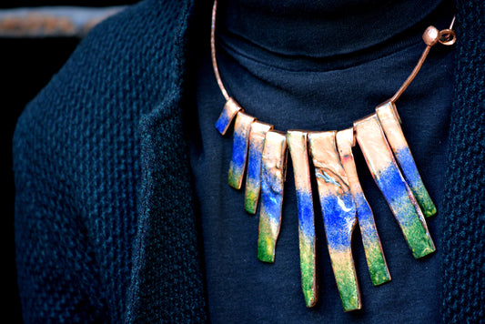 The Peacock Necklace