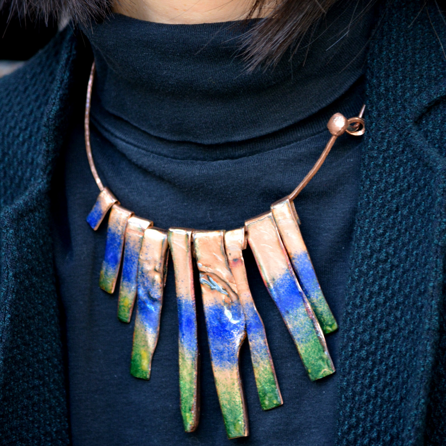 The Peacock Necklace