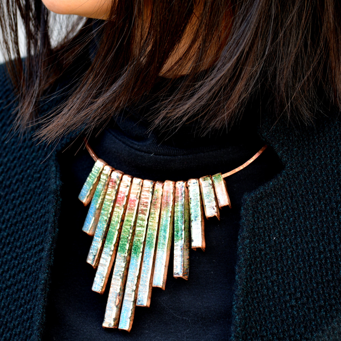The Grand Peacock Necklace