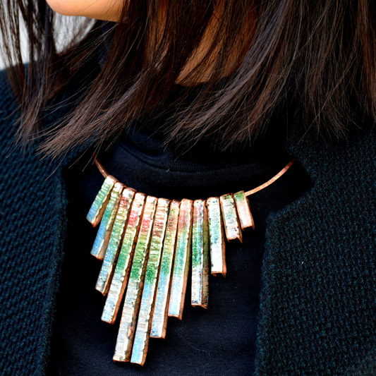 The Grand Peacock Necklace