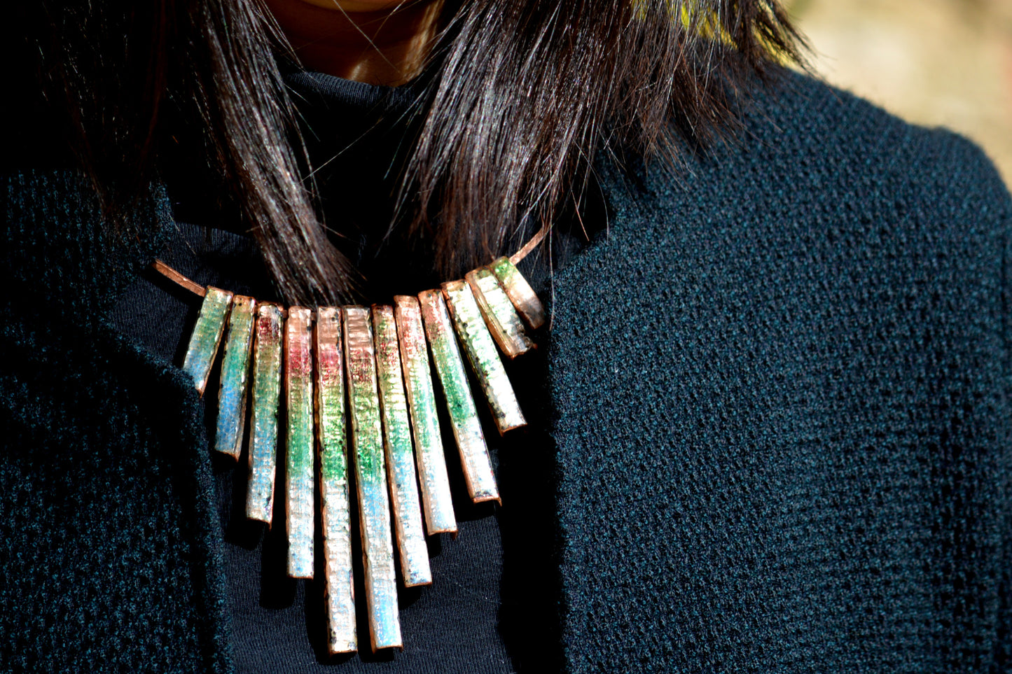 The Grand Peacock Necklace