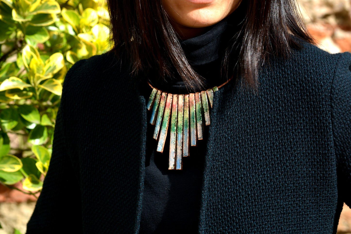 The Grand Peacock Necklace