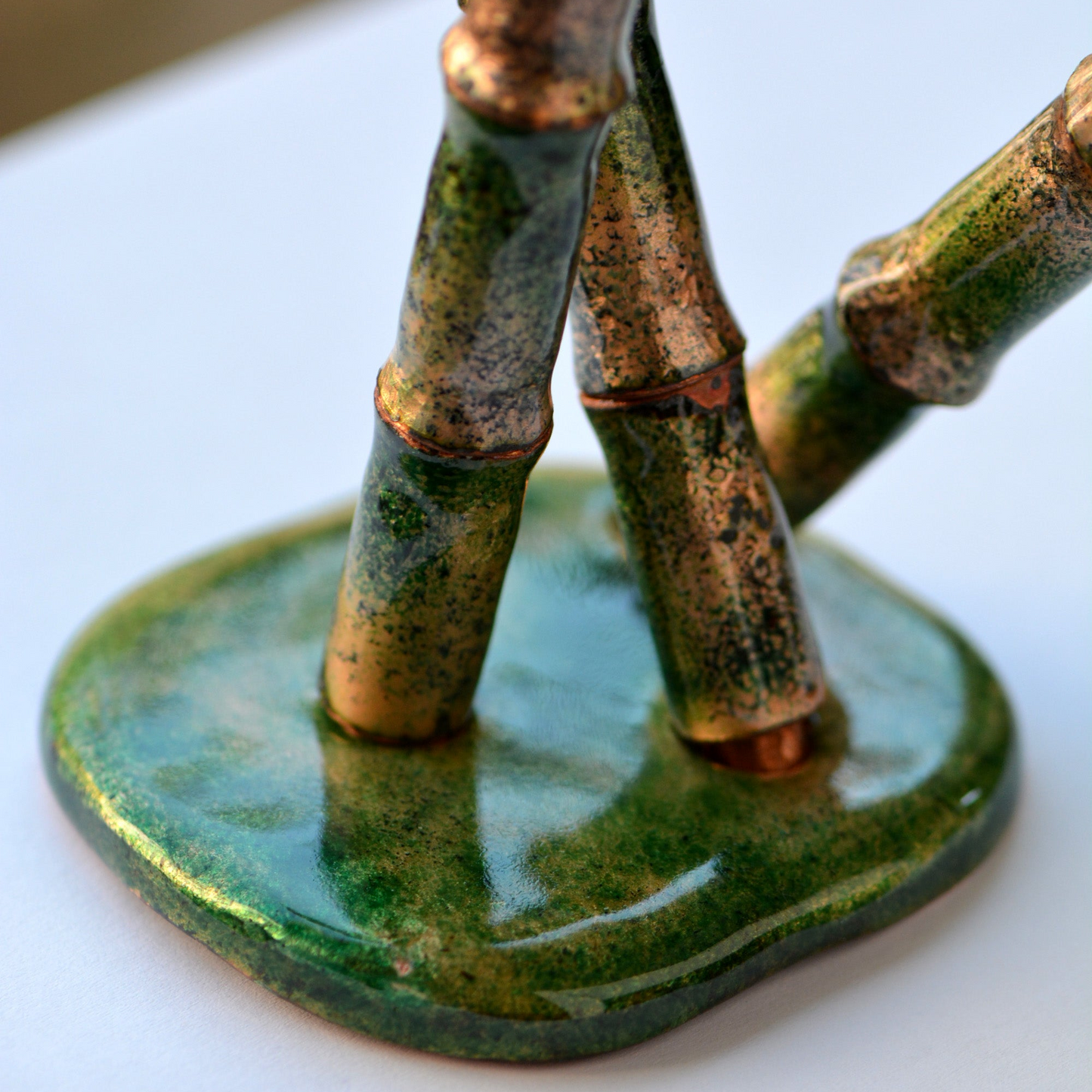 Portafiore Singolo Bamboo da Tavolo