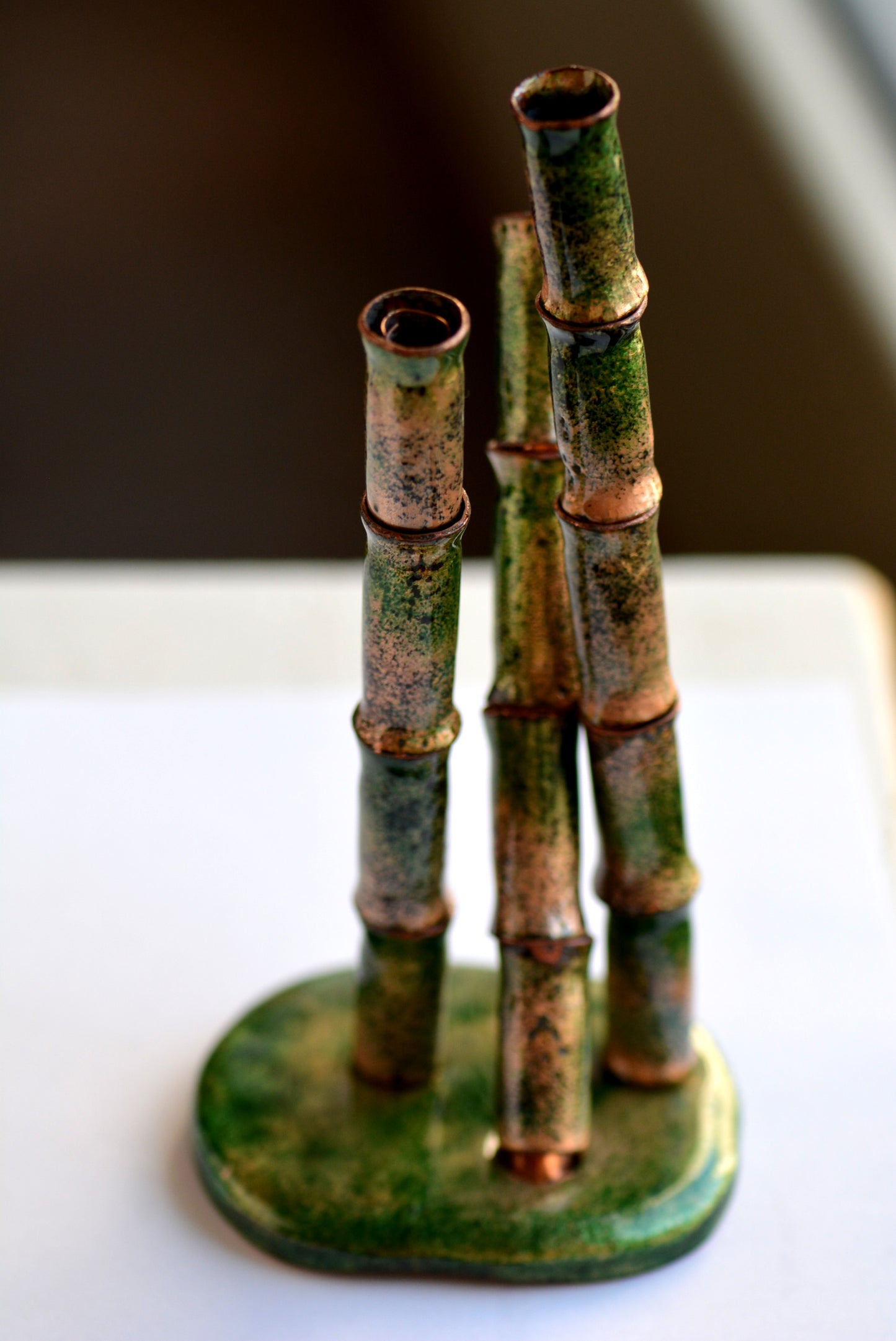 Portafiore Singolo Bamboo da Tavolo