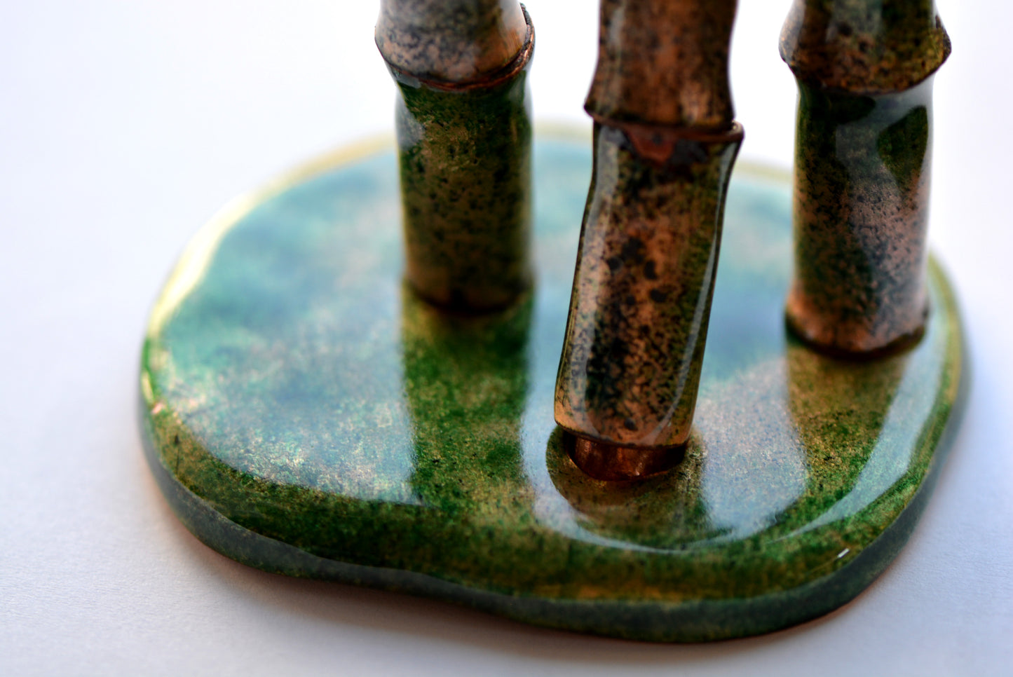 Portafiore Singolo Bamboo da Tavolo