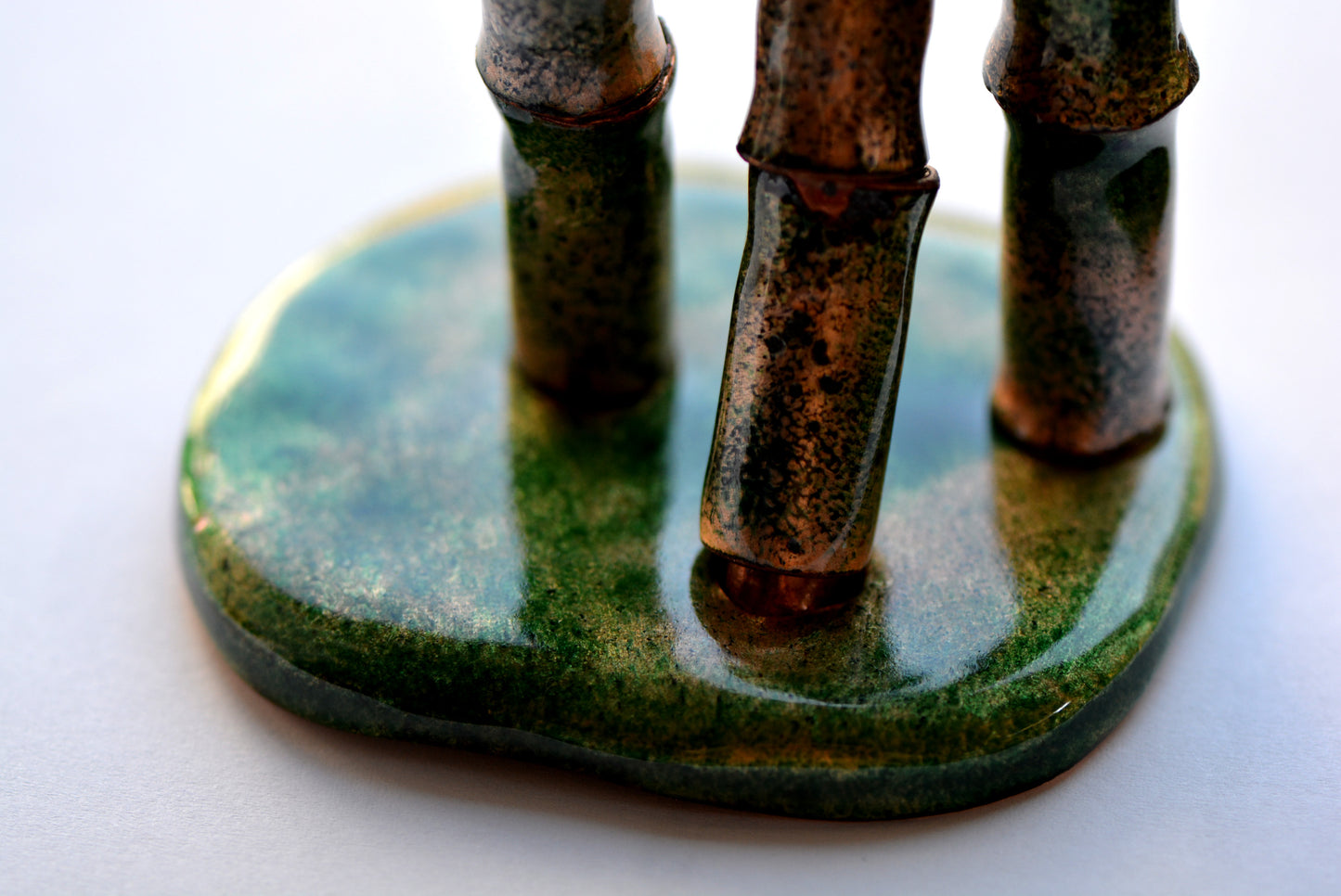 Portafiore Singolo Bamboo da Tavolo