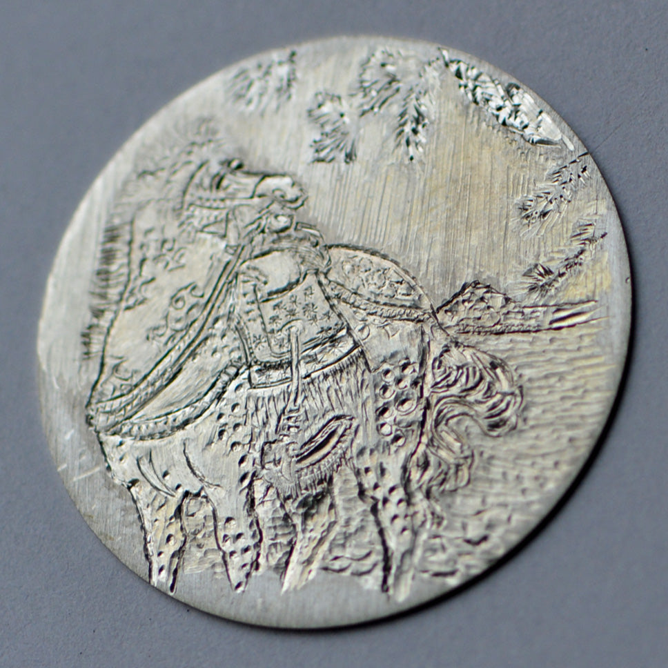 Kuniyoshi. Horse under the Wind