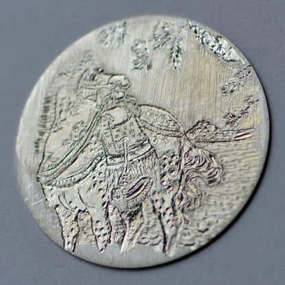 Kuniyoshi. Horse under the Wind